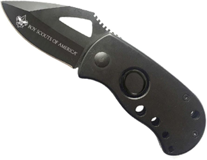 Picture of Squat Lock Blade Knife w/ Clip & BSA® Branding