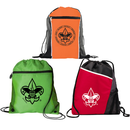 Picture of Cinch Backpack with BSA® Branding - Assorted Colors
