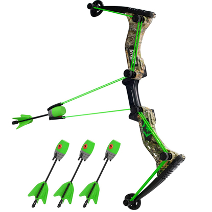 Picture of Zing Bow w/ 4 Arrows - Asst Colors