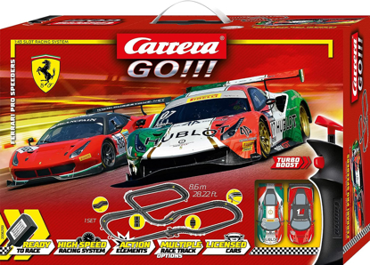 Picture of Carrera GO! Ferrari Pro Speeders - replaces the GO! DTM High Speed Showdown