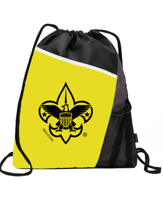 Picture of Cinch Backpack with BSA® Branding - Yellow