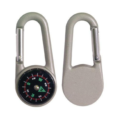 Picture of Carabiner Clip with Compass